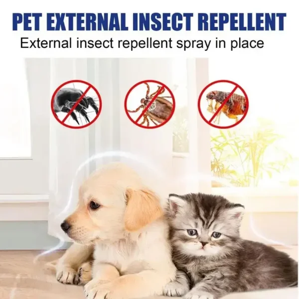 Natürliches Floh- & Zeckenspray für Hunde & Katzen mit Lavendel & Eukalyptus – 100ml
